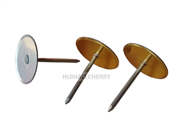 Pins d'isolation de la tête de tasse en acier galvanisé 2,7 mm appliqués avec un soudeur à décharge de condensateur