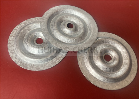 Plaques de fixation isolantes en acier galvanisé Alu-zinc 75mm pour la fixation de l'isolation de toiture et des panneaux de couverture