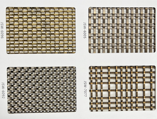 Maille architecturale colorée pour garde-corps et escaliers intérieurs