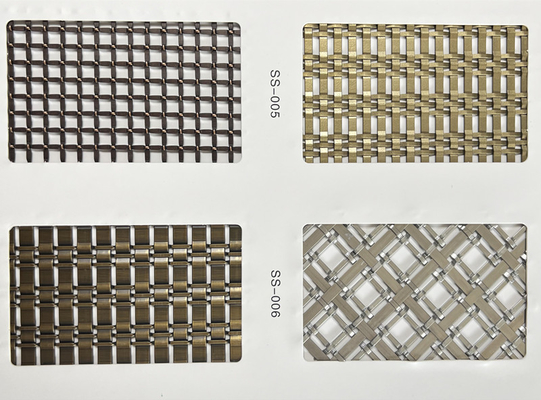 Maille architecturale colorée pour garde-corps et escaliers intérieurs