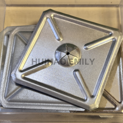 2 1/2 " d'acier doux isolation carrée laveuse auto-verrouillage pour fixer les fixations d'insulation
