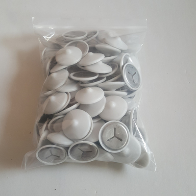 Agrafes d'isolation autobloquantes en acier avec revêtement plastique pour la fixation de l'isolation, goupille de soudure