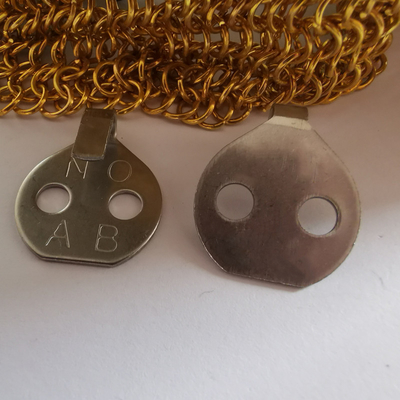 Crochet en acier inoxydable de 22 mm pour lacets de couvertures isolantes réutilisables