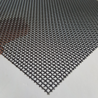 Maillage de fil de couleur noire pour écran de fenêtre de sécurité
