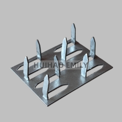 50 mmx38 mm Clips d'isolation acoustique avec 8 broches