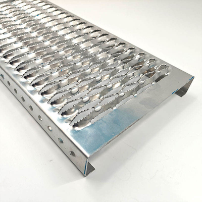 Planche de caillebotis de sécurité galvanisé 182-356mm Largeur Plancher industriel