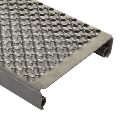 Caillebotis Grip Strut perforé en acier au carbone Q235, 2MM-3MM