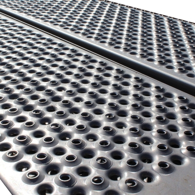 Caillebotis Grip Strut perforé en acier au carbone Q235, 2MM-3MM