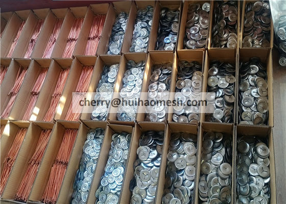 Accrocher d'isolation emploient la soudure de Cd goupille l'acier inoxydable 3mm 10ga 12ga 14ga