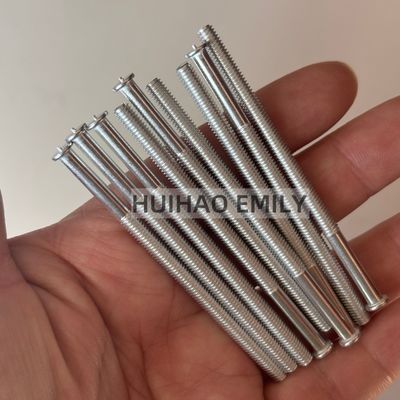 Goujons de soudage isolants en alliage d'aluminium M4x70mm avec rondelle autobloquante