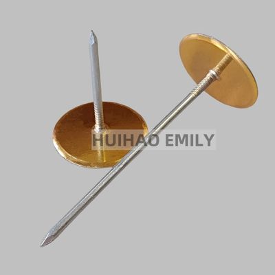 Goujons de soudure à tête bombée pour revêtement de conduits en acier galvanisé avec soudeuse à décharge capacitive