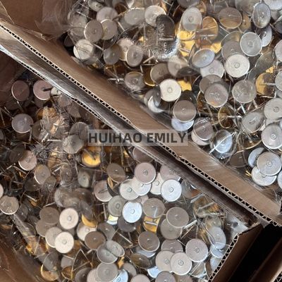 Goupilles d'isolation à tête bombée en acier galvanisé à souder sur tôle de conduits