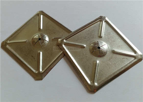 Rondelles autobloquantes pour isolation de 2-1/2" en acier inoxydable, clips pour isolation en mousse