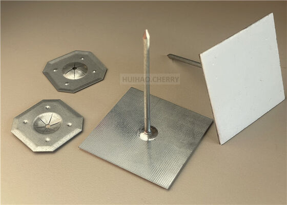 Épingles à bâton de 2-1/2" pour isolant rigide pour la fixation de l'isolation thermique et acoustique dans les systèmes de gaines CVC