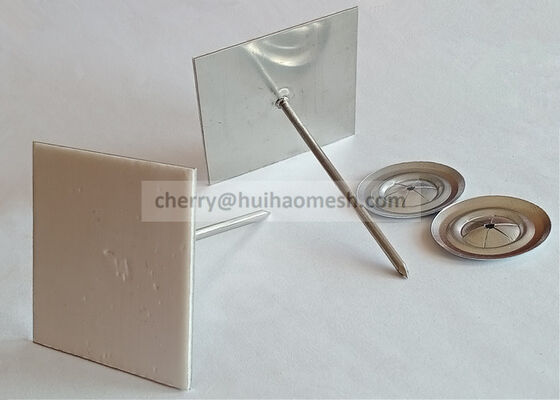 Épingles à bâton de 2-1/2" pour isolant rigide pour la fixation de l'isolation thermique et acoustique dans les systèmes de gaines CVC