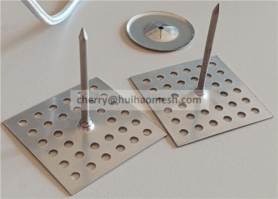 Épingles à bâton de 2-1/2" pour isolant rigide pour la fixation de l'isolation thermique et acoustique dans les systèmes de gaines CVC