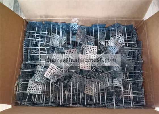 Pins de fixation perforés d'isolation en acier inoxydable pour fixer des matériaux isolants