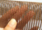 L'utilisation décorative en bronze de grillage du diamètre 0.48mm*3 de câble pour le verre a stratifié la maille
