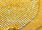 draperie colorée utilisée par tissu métallique en aluminium décoratif carré de flocon de 6mm