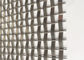 Tissu architectural atlantique en métal de revêtement de mur avec le fil plat serti par replis