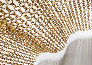 2 mm Crochet de type maillage métallique Draperie fenêtre porte rideau à mouche