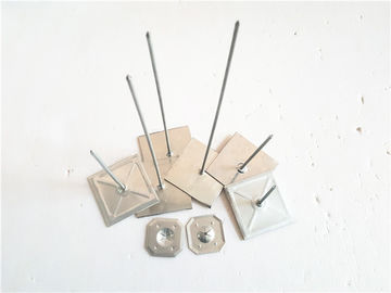 Goupilles en laine de roche autocollantes 2,7 mm X 70 mm, base 50 X 50 mm pour dépoussiérage