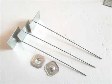 Pins d'isolation autoadhésifs en acier galvanisé pour l'isolation