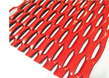 Façade extérieure en treillis métallique déployé en aluminium avec couleurs PVDF