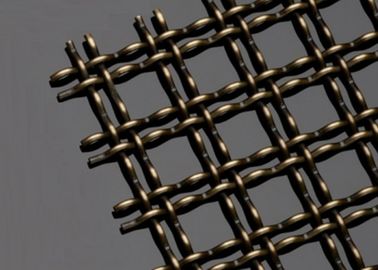 Tissu métallique à trous carrés pour décoration de revêtements muraux