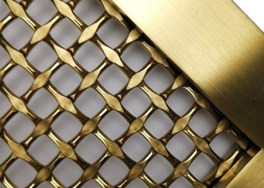 Maille carrée en acier inoxydable pour armoire de cuisine