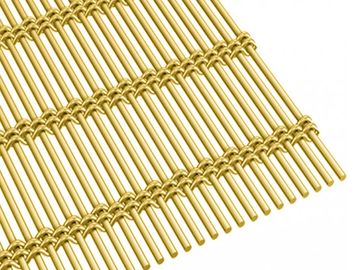 Cloison décorative en treillis métallique en acier au fluor