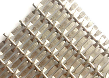 En acier inoxydable gratté filet de fil tissé pour rideaux porte de l' armoire