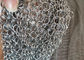 Maille d'anneau en métal d'acier inoxydable d'OIN pour la draperie de fenêtre de décoration d'hôtel