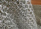 Maille d'anneau en métal d'acier inoxydable d'OIN pour la draperie de fenêtre de décoration d'hôtel