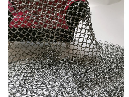 Type de tissage Carton Acier rond Anneau Maille Chaîne Anneau Ceinture