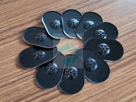 Panneau solaire, pinces d'aluminium fixant la maille de soudage solaire