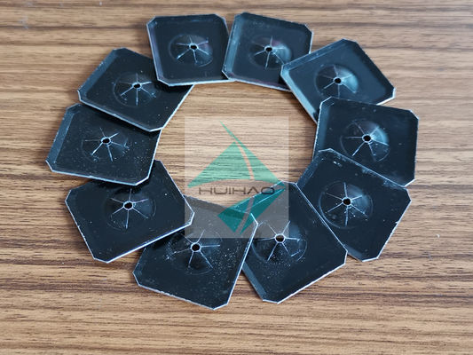 Panneau solaire, pinces d'aluminium fixant la maille de soudage solaire