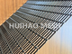 Les revêtements muraux conçoivent le fil tissé architectural Mesh Pvdf Black Color Aluminum de 1.5mm