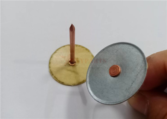 12 Ga X 38 mm épingles de soudure à tête en coupe pour l'isolation climatisée