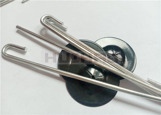Agrafes en aluminium d'oiseau de panneau solaire de 2.5x115mm pour attacher le grillage protecteur
