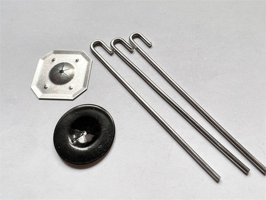 individu en aluminium de 32mm fermant à clef des agrafes de vitesse fixant le grillage de soudure pour l'imperméabilisation solaire de pigeon