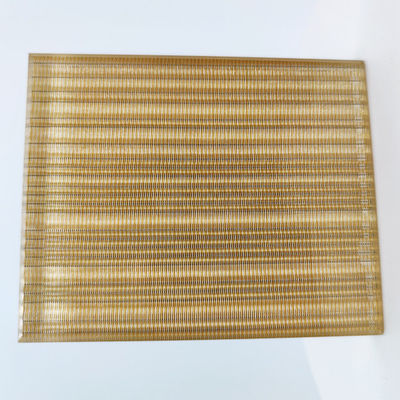 Métal de luxe Mesh Laminated Glass Space Partition de PVB