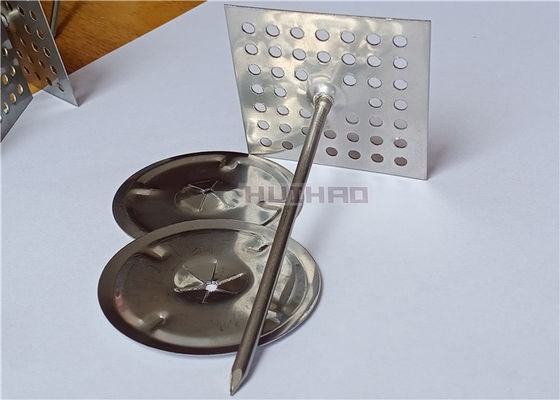 Pins de fixation perforés d'isolation en acier inoxydable pour fixer des matériaux isolants