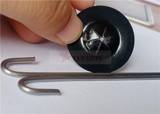 SunScreener Gray Wire Mesh Clips Used en acier avec des panneaux de Mesh Screening To Protect Solar de fil