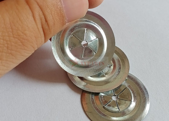 30 mm d'isolation à vitesse de verrouillage automatique Clips en acier galvanisé pour accrochages d'isolation auto-adhésifs