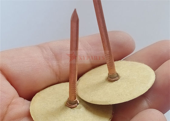 Pins d'isolation de soudeurs en acier recouvert de cuivre pour les travaux de revêtement des conduits