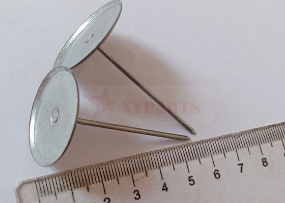 M1.8x50 Pins d'isolation des conduits d'air en acier galvanisé fixant l'isolation à la surface de l'acier