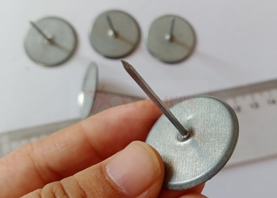 Pins de doublure de conduit en acier galvanisé M1.8x30 mm pour l'isolation du conduit Hvac