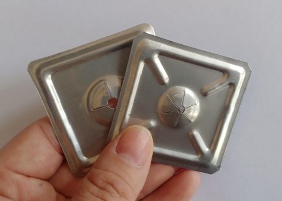 Laveuse auto-verrouillable à isolation carrée pour fixer le lieu d'isolation