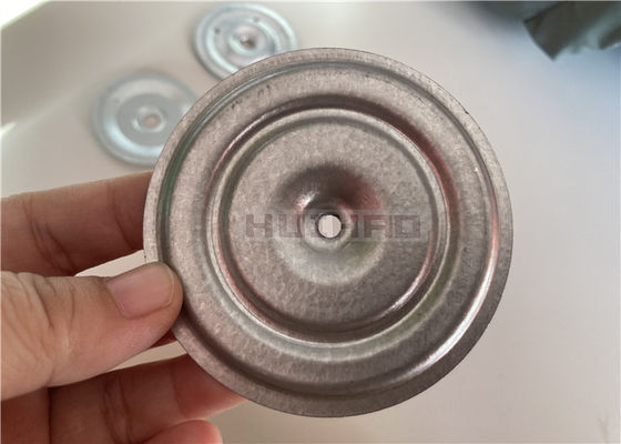Plaques de fixation isolantes en acier galvanisé Alu-zinc 75mm pour la fixation de l'isolation de toiture et des panneaux de couverture